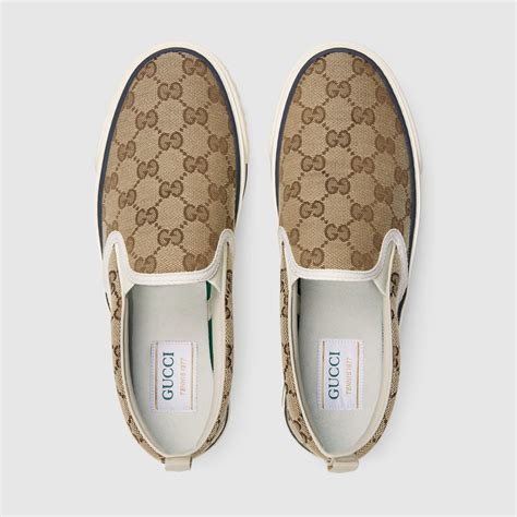 gucci tennis trainers|gucci tennis 1977 slip on.